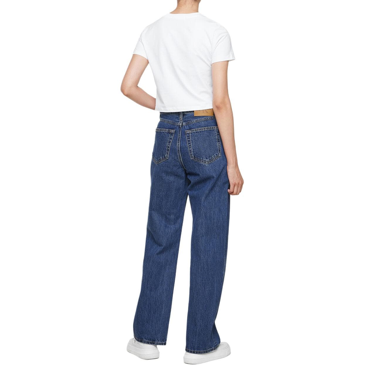 Джинсы Calvin Klein Джинсы Женские Темно-Синие - изображение 5