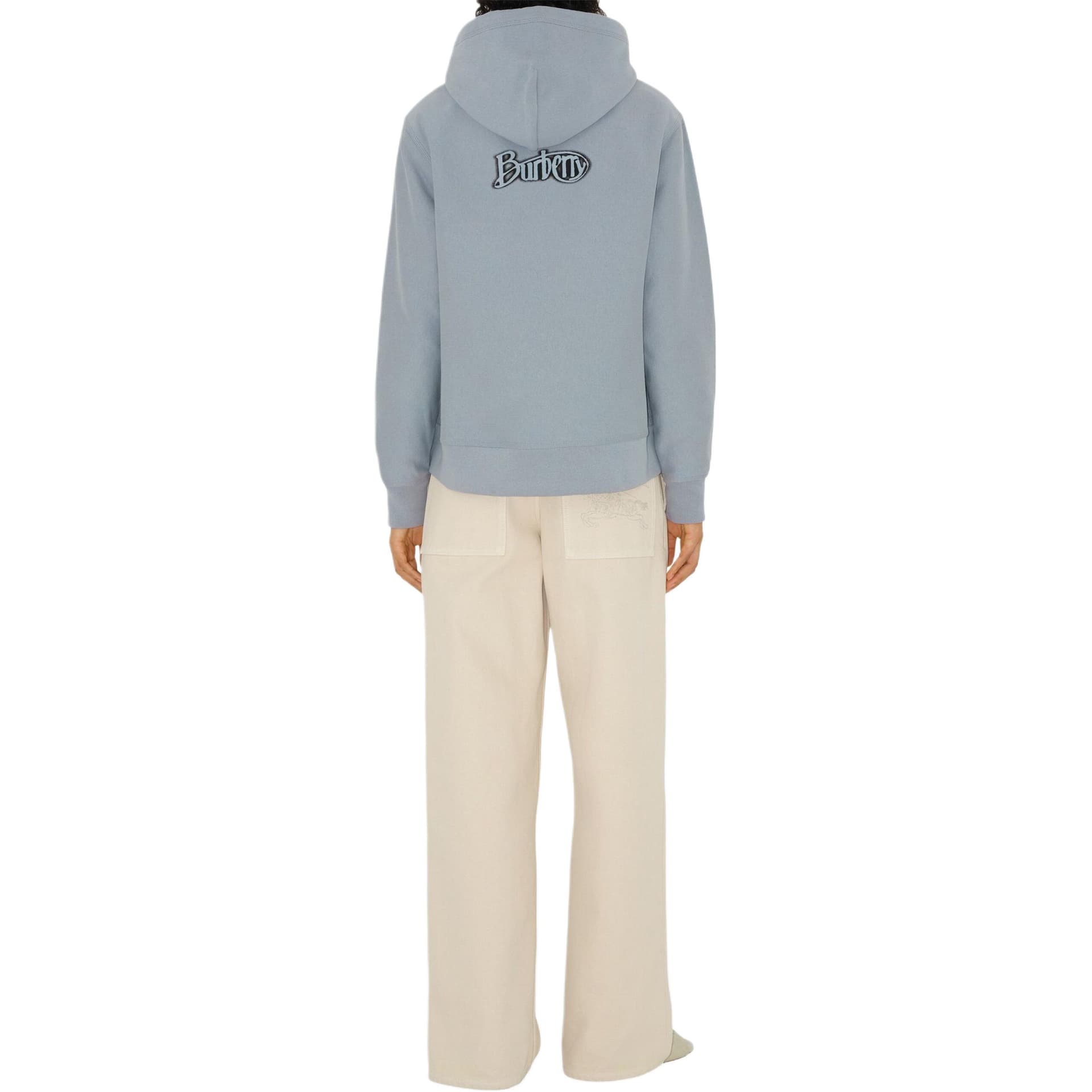 Худи Burberry FW24 Толстовка Женская Синяя - изображение 3