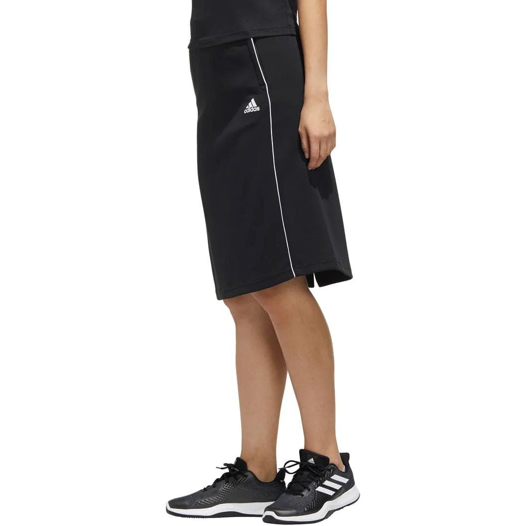 Юбка Adidas Повседневная Длинная Юбка Женская Черная - изображение 4