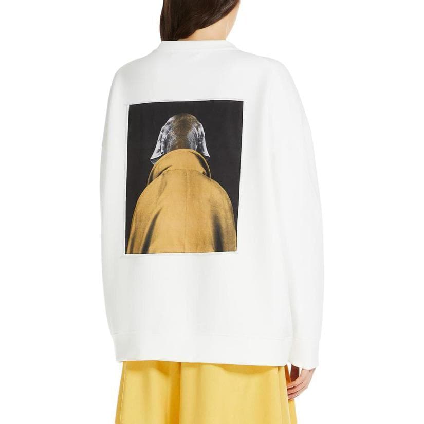 Худи MaxMara Толстовка женская белая - изображение 3