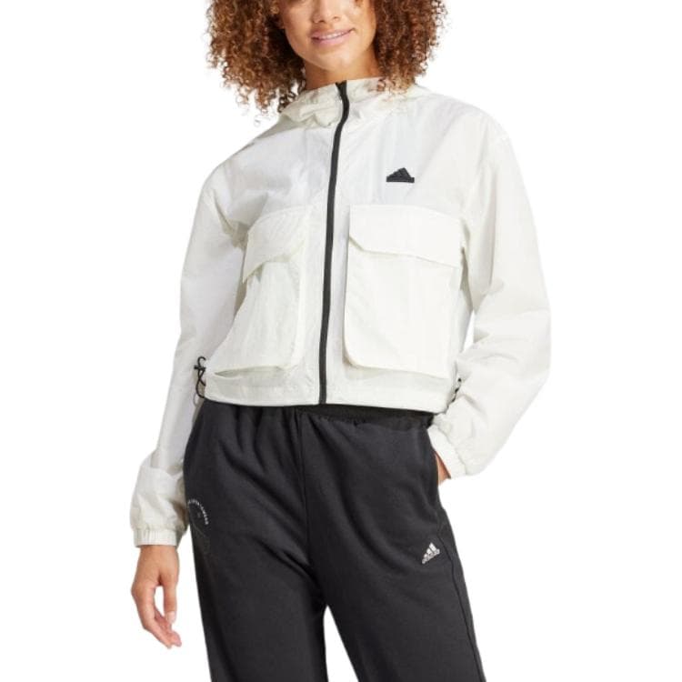 Куртка Adidas Куртки и Пальто Женские Экрю - изображение 3