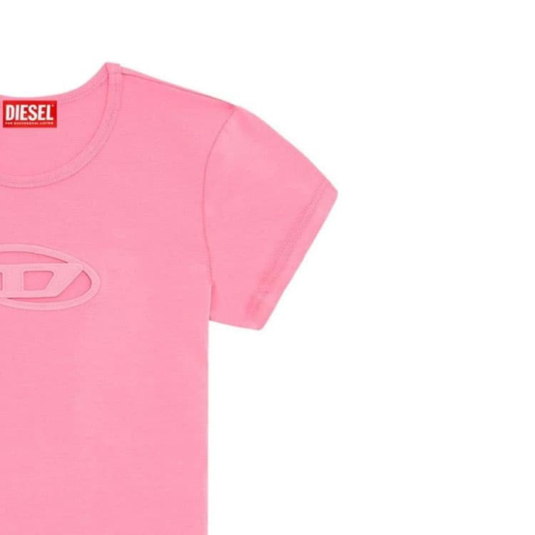 Футболка DIESEL OVAL-D - изображение 5