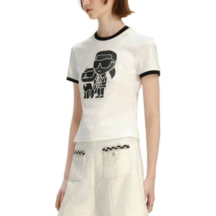 Футболка KARL LAGERFELD SS24 LogoT - изображение 6