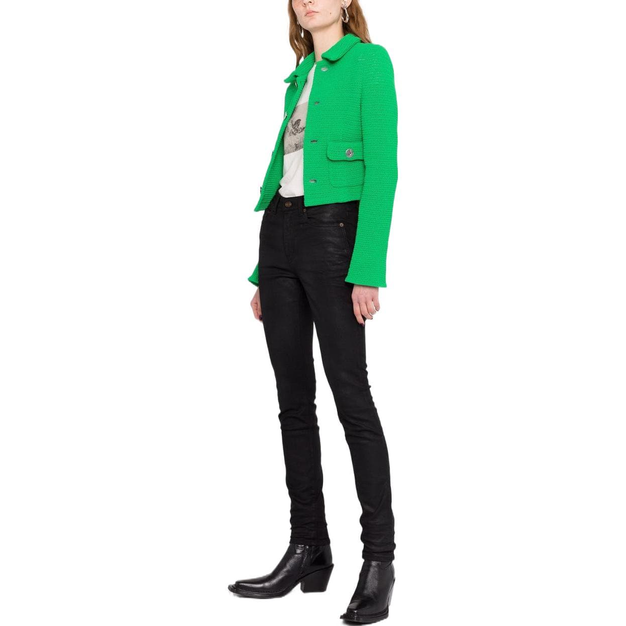 Джинсы SAINT LAURENT FW22 - изображение 3