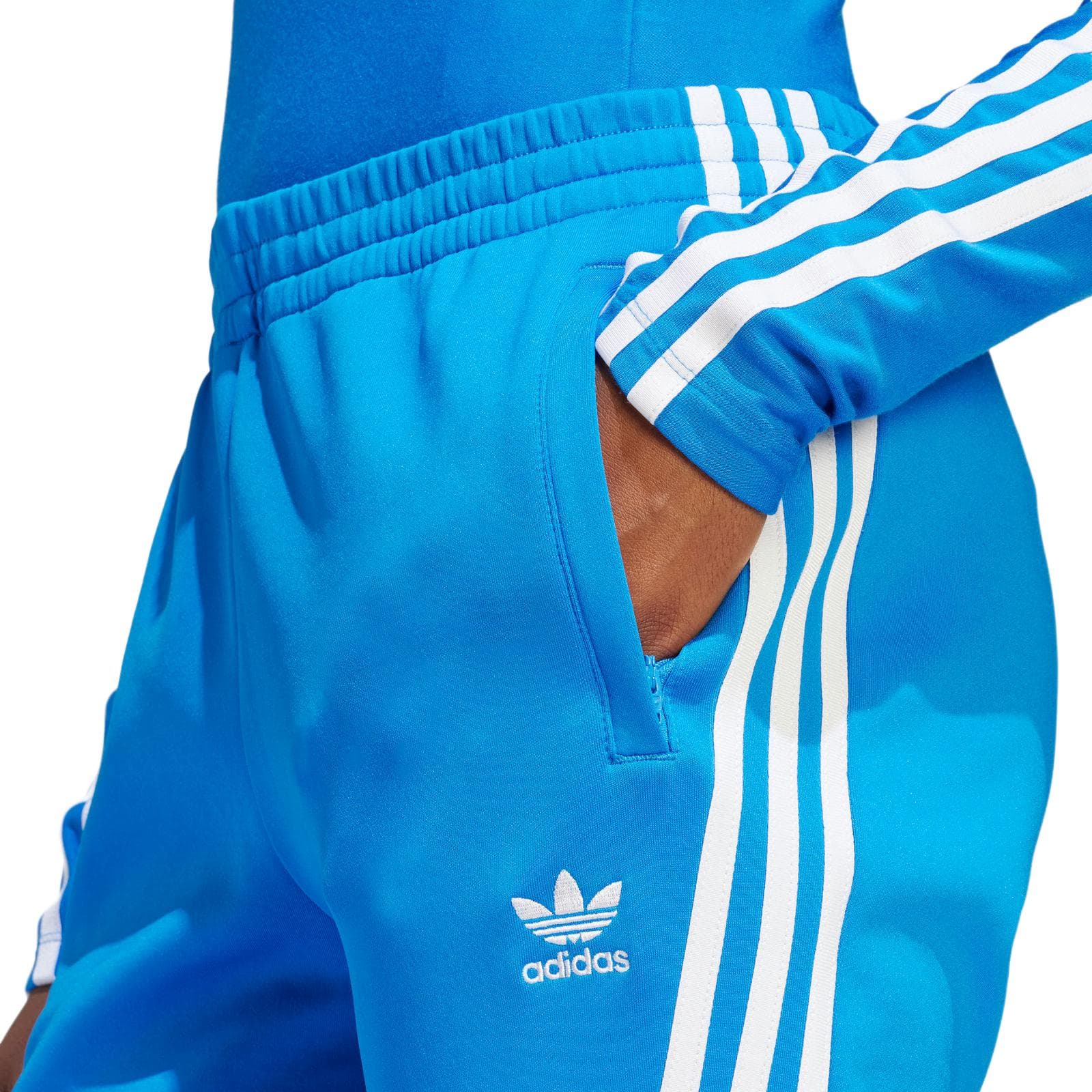 Штаны Adidas Originals The Baddie Edit Синий Женские Спортивные брюки - изображение 4