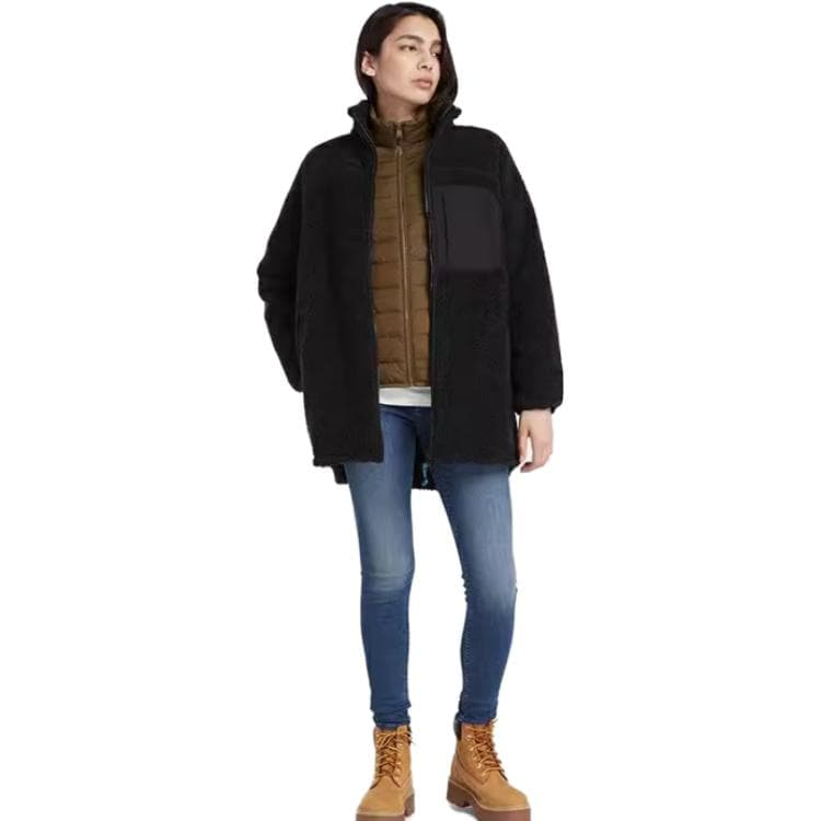 TIMBERLAND Черные Женские Бархатные Куртки - изображение 3