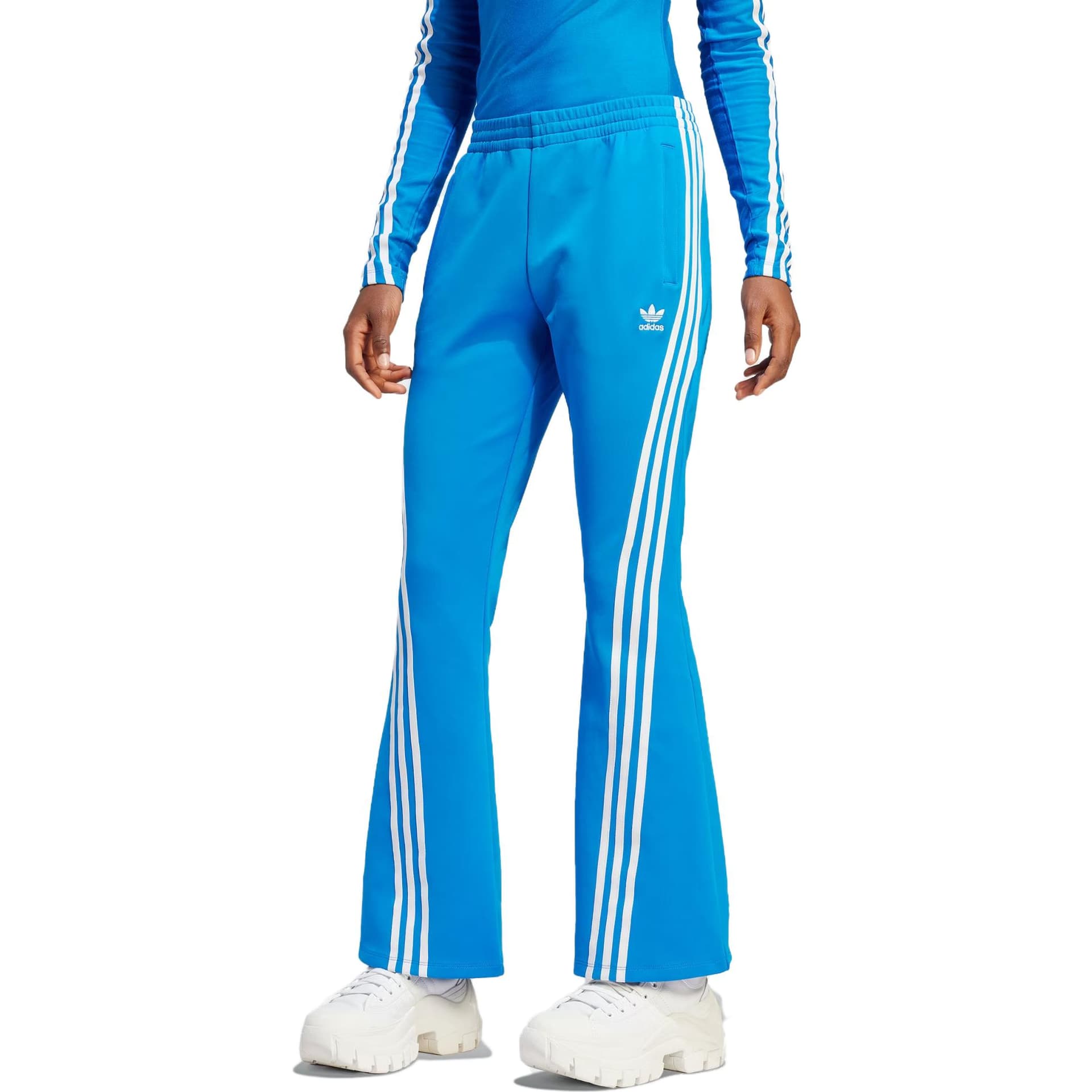 Штаны Adidas Originals The Baddie Edit Синий Женские Спортивные брюки - изображение 2