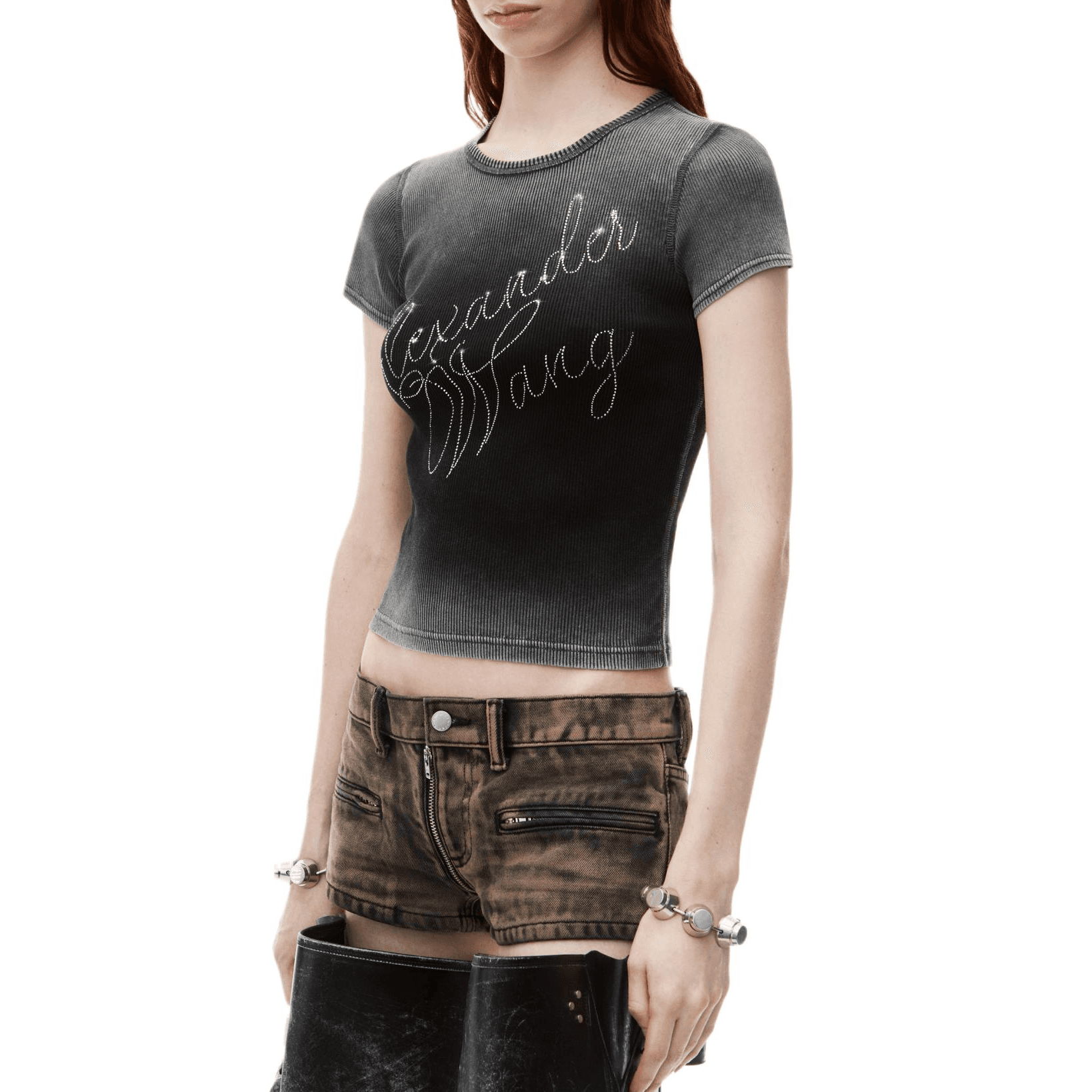 Футболка alexander wang FW24 T - изображение 5