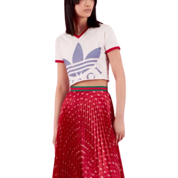 GUCCI SS22 Logo Print T-Shirt White - изображение 3