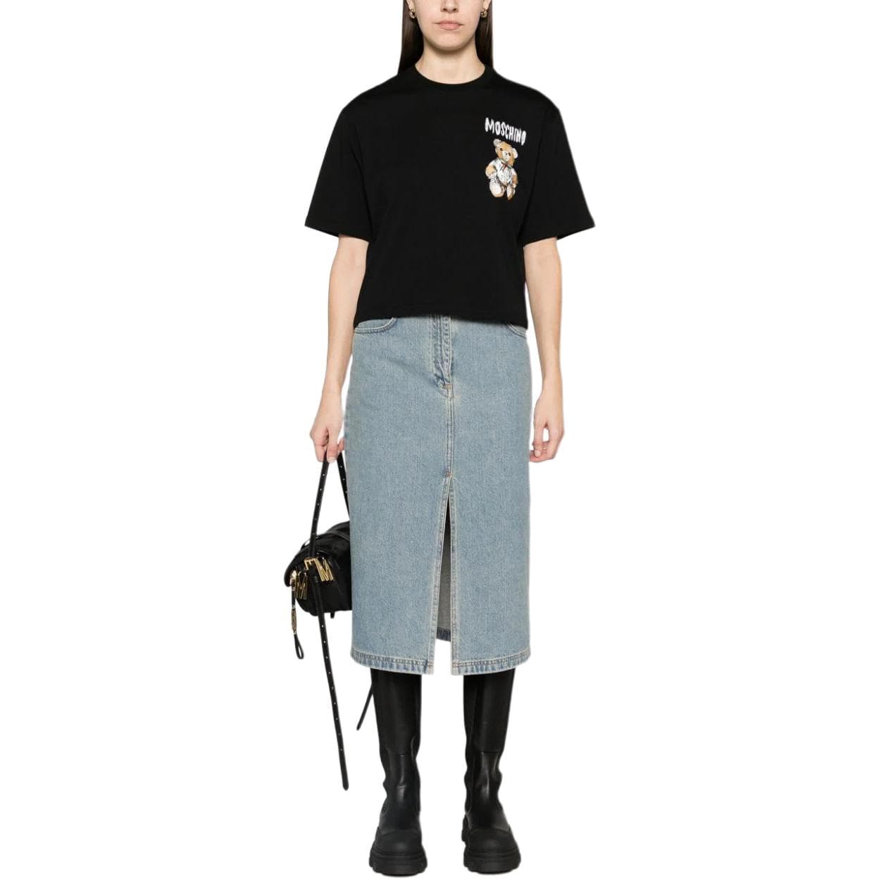 Футболка MOSCHINO logo SS24 T - изображение 2