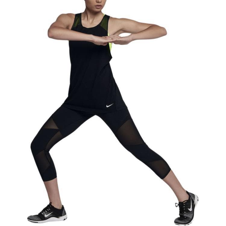 Штаны Nike Fly Lux High Waist Capri Pants Black - изображение 3