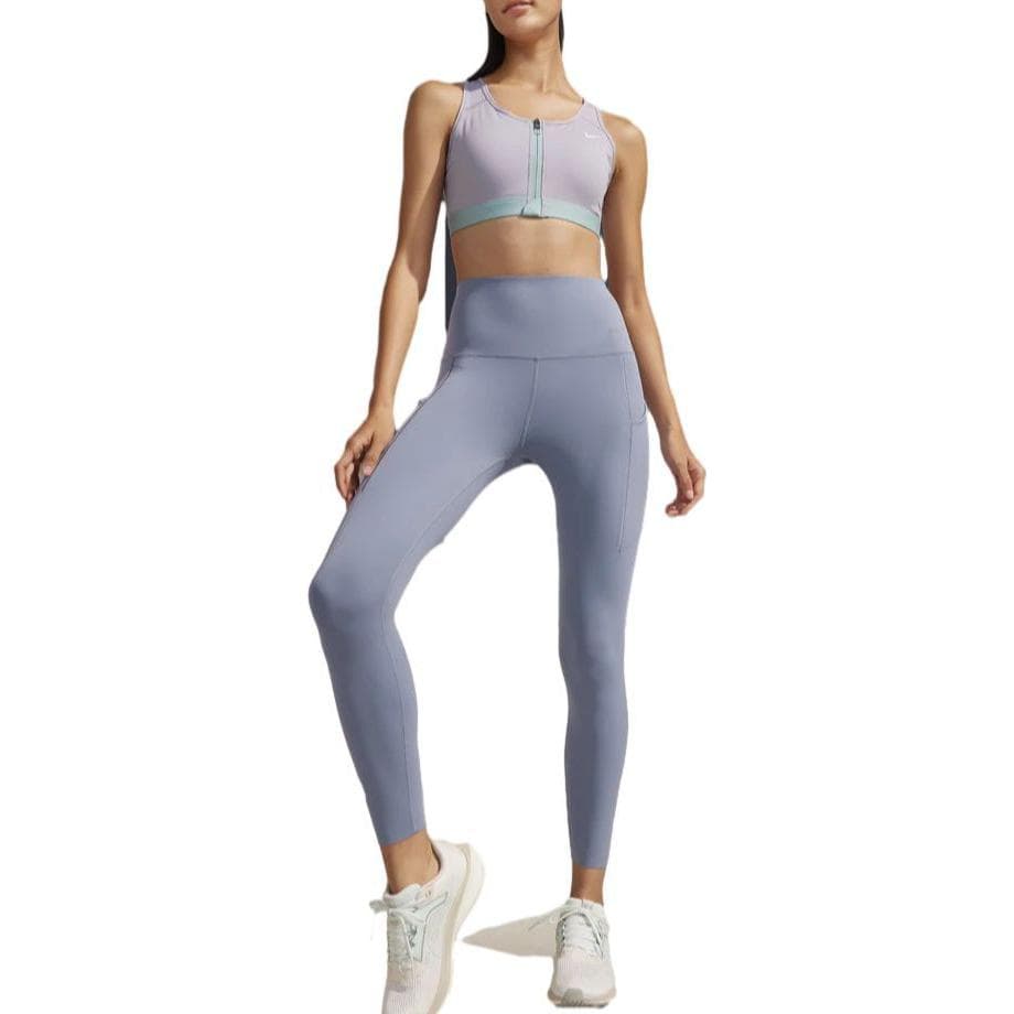 Штаны NIKE Серый Сланцевый Синий Женские Спортивные Брюки - изображение 5
