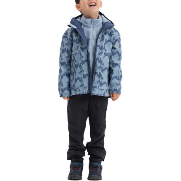 DECATHLON Куртка SH100 Синяя Детская для возраста 3-7 лет - изображение 5