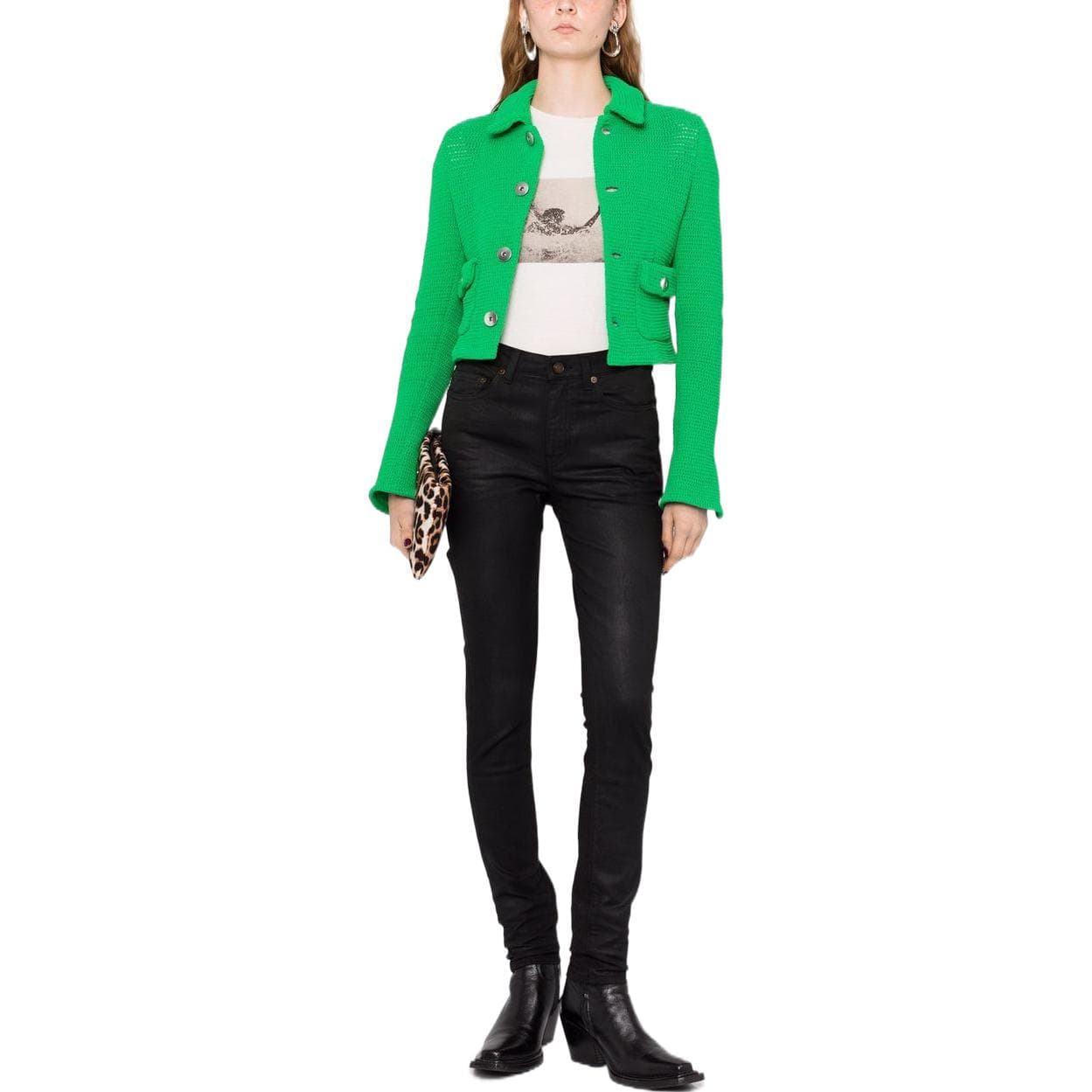 Джинсы SAINT LAURENT FW22 - изображение 2