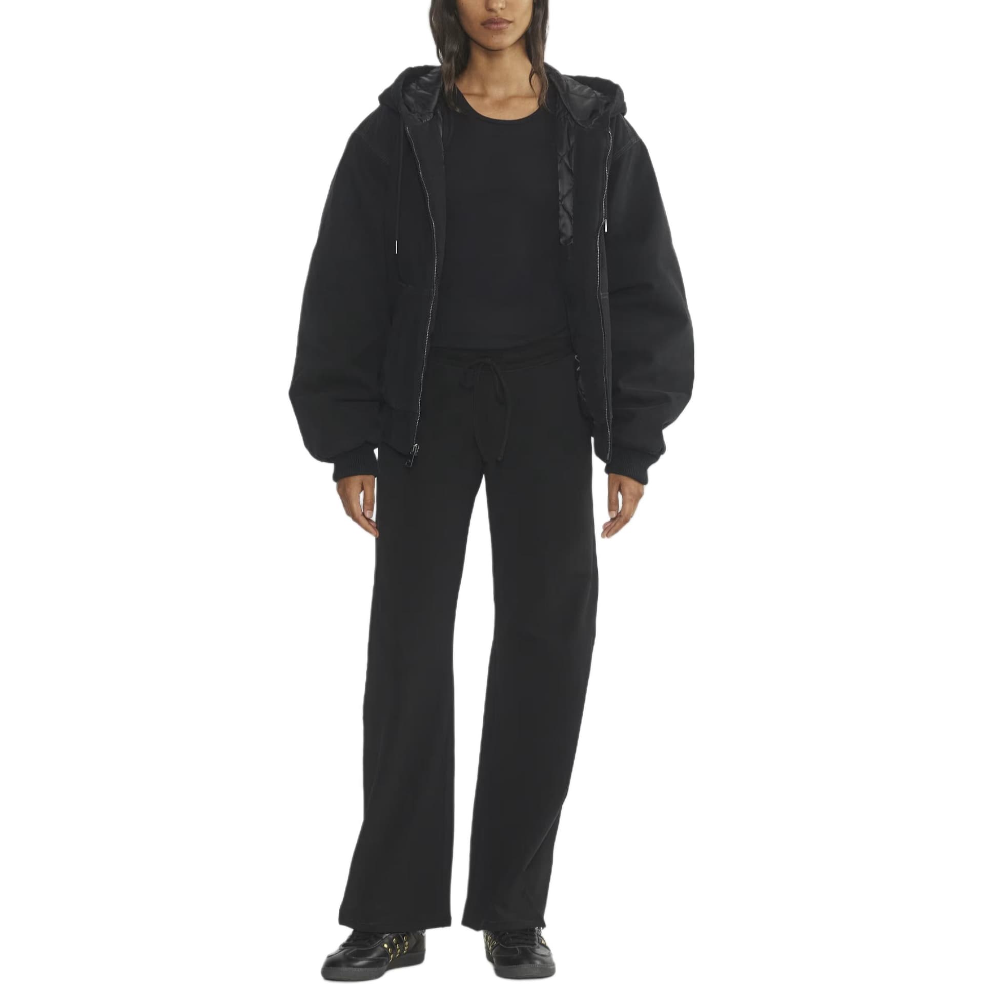 Штаны ARITZIA TNA CHILL Повседневные Вязаные Спортивные Штаны Женские Черные - изображение 3
