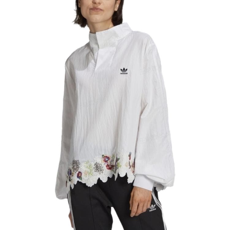 Блузка Adidas Originals Рубашка Женская Белая - изображение 2