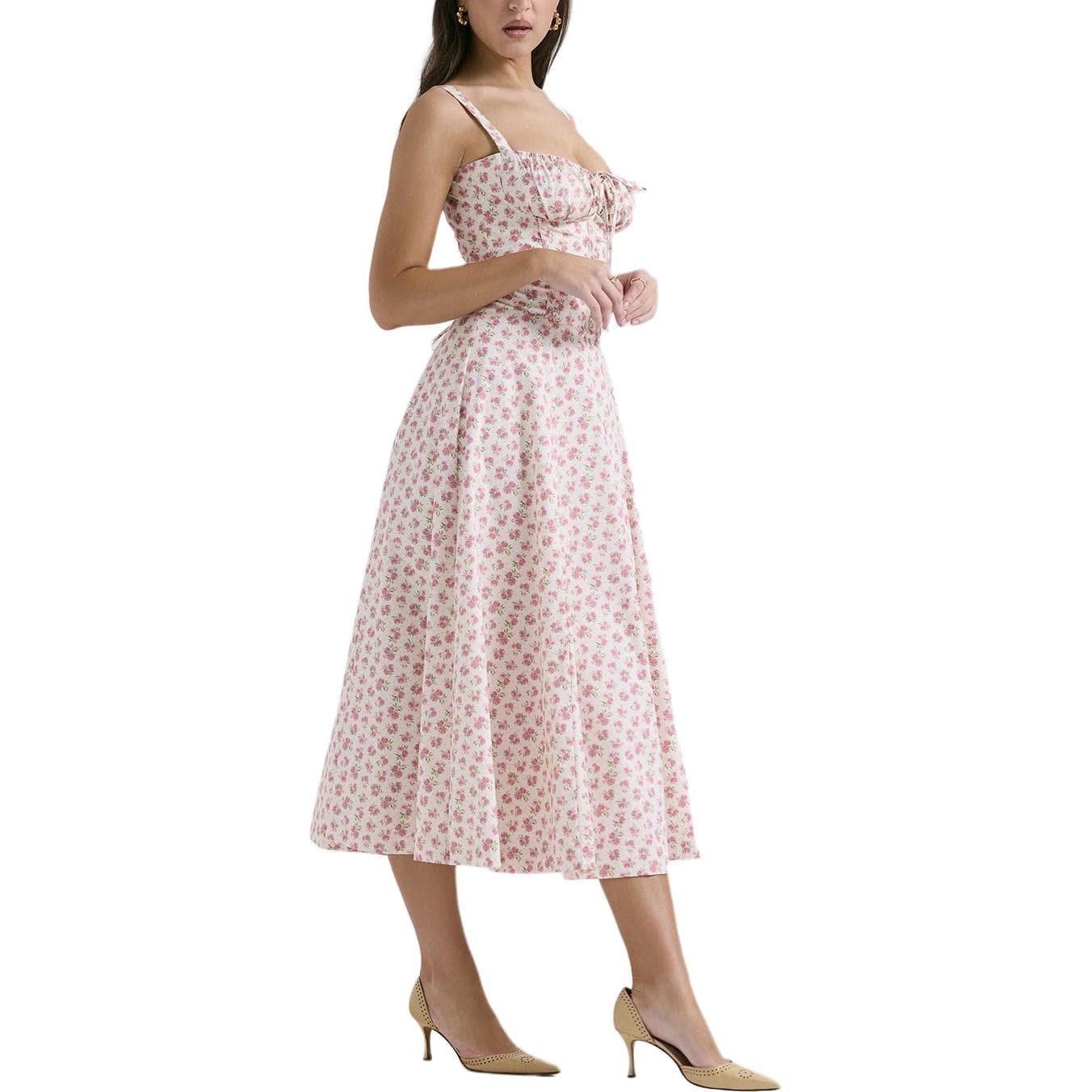 HOUSE OF CB CARMEN WHITE ROSEBUD - изображение 5