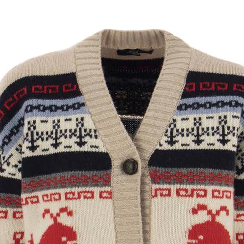 Кардиган WEEKEND MaxMara Многоцветные Женские Свитера - изображение 4