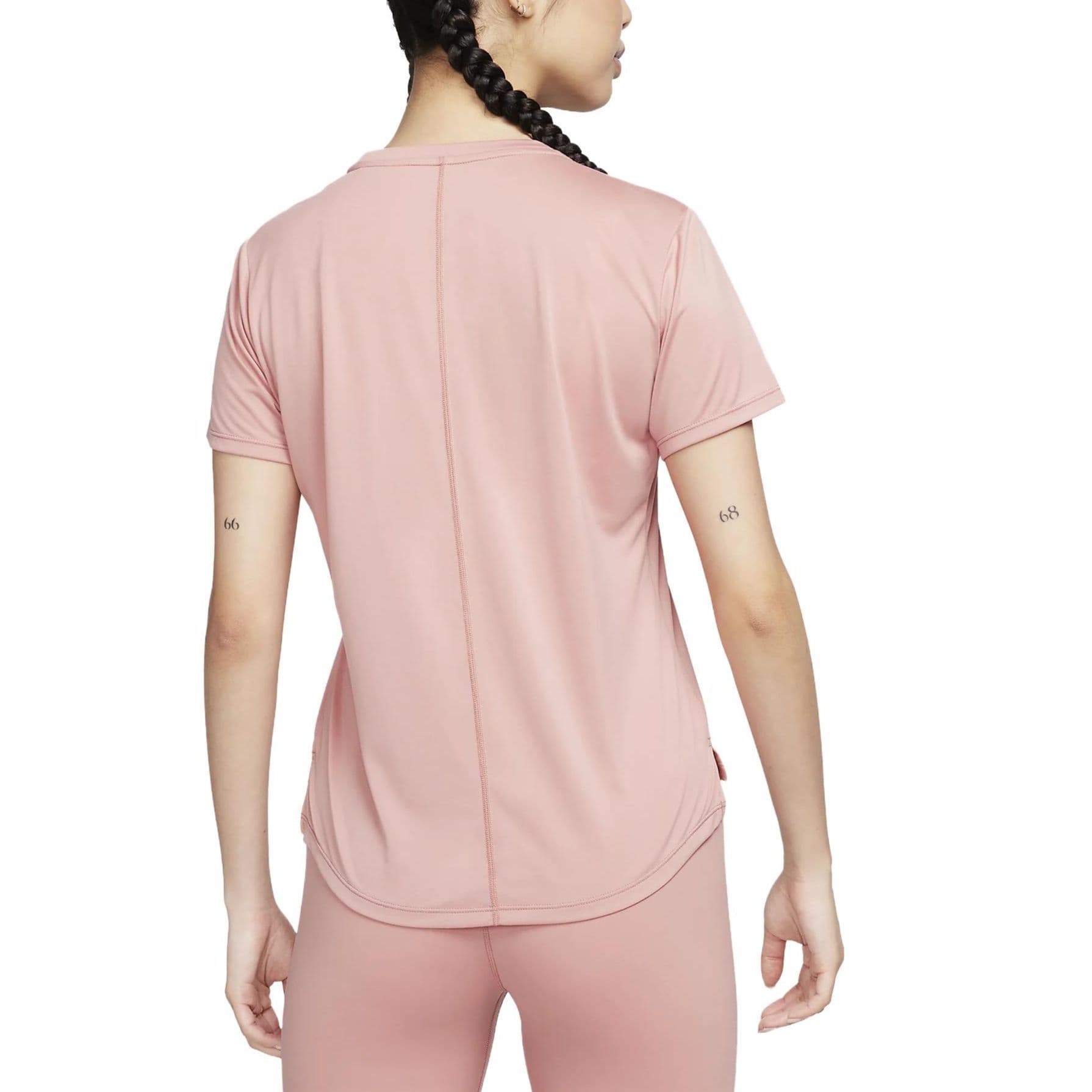 Футболка NIKE Dri Fit Светло-розовые Женские Футболки - изображение 2