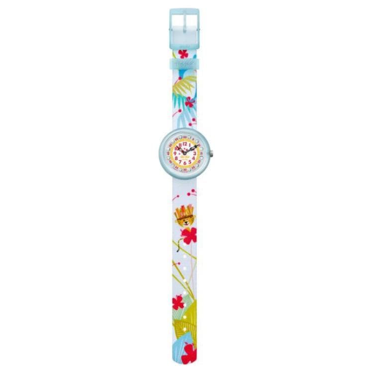Часы SWATCH Flik Flak Кварцевый механизм 30 м водонепроницаемость детские часы 32 мм белый циферблат пластиковый корпус - изображение 3