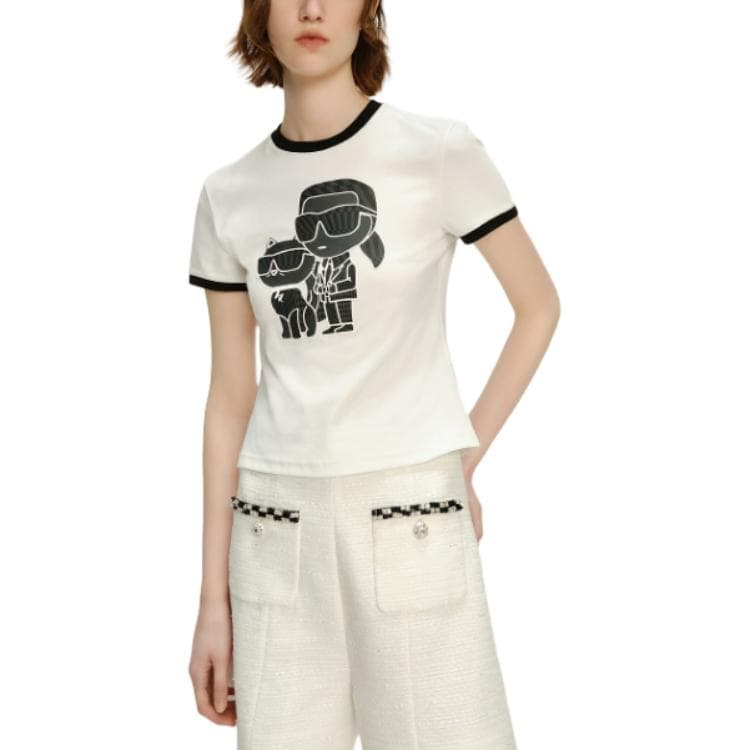 Футболка KARL LAGERFELD SS24 LogoT - изображение 5