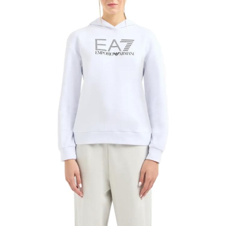 Худи EMPORIO ARMANI EA7 FW23 Худи-ханьфу платье Женское - изображение 8