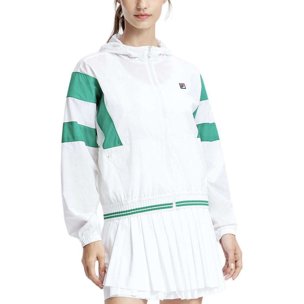 Куртка FILA Нефритовый Белый Женский Куртки - изображение 5