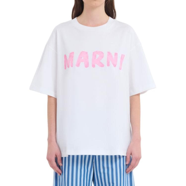 Футболка MARNI Logo T - изображение 4