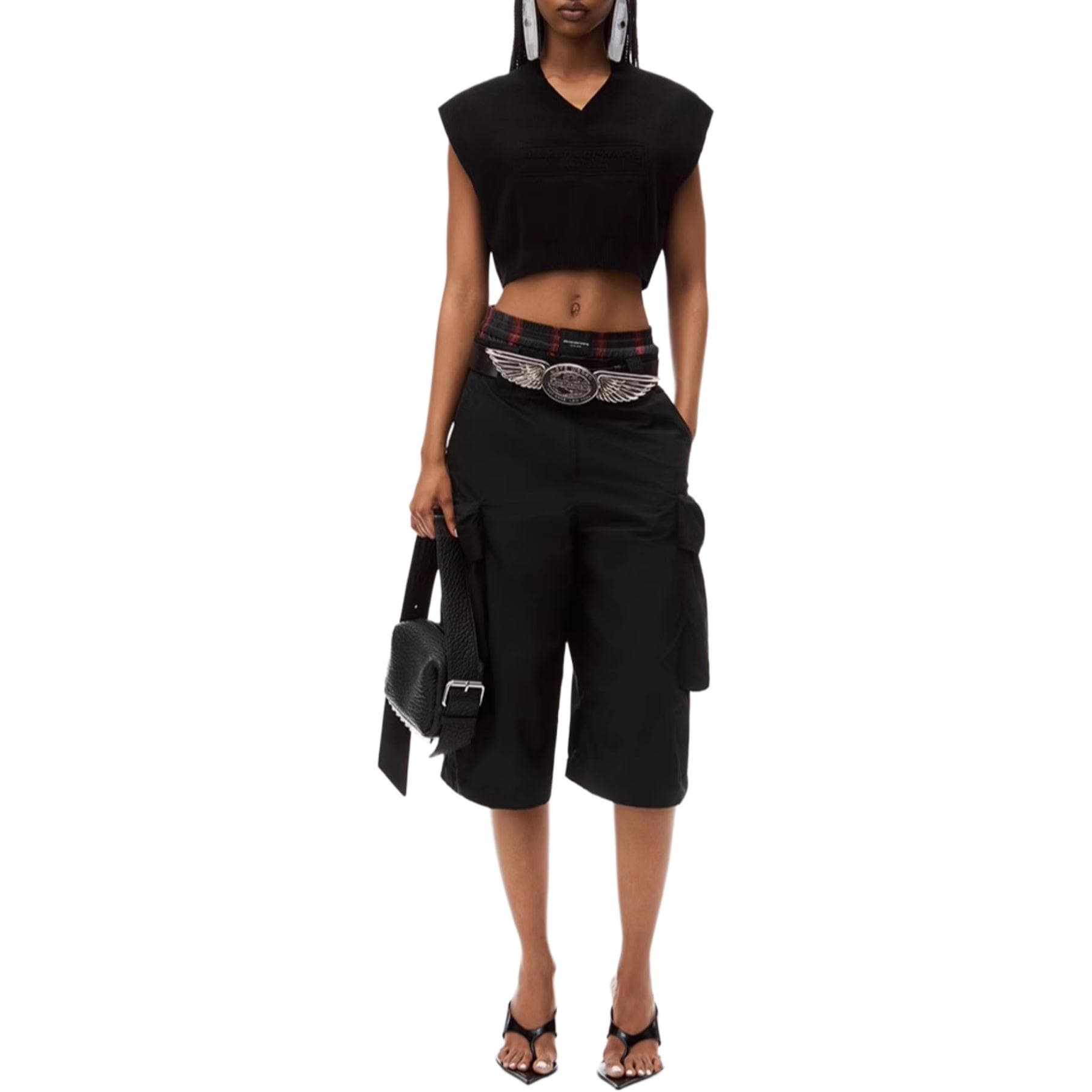 Майка alexander wang FW24 V - изображение 3
