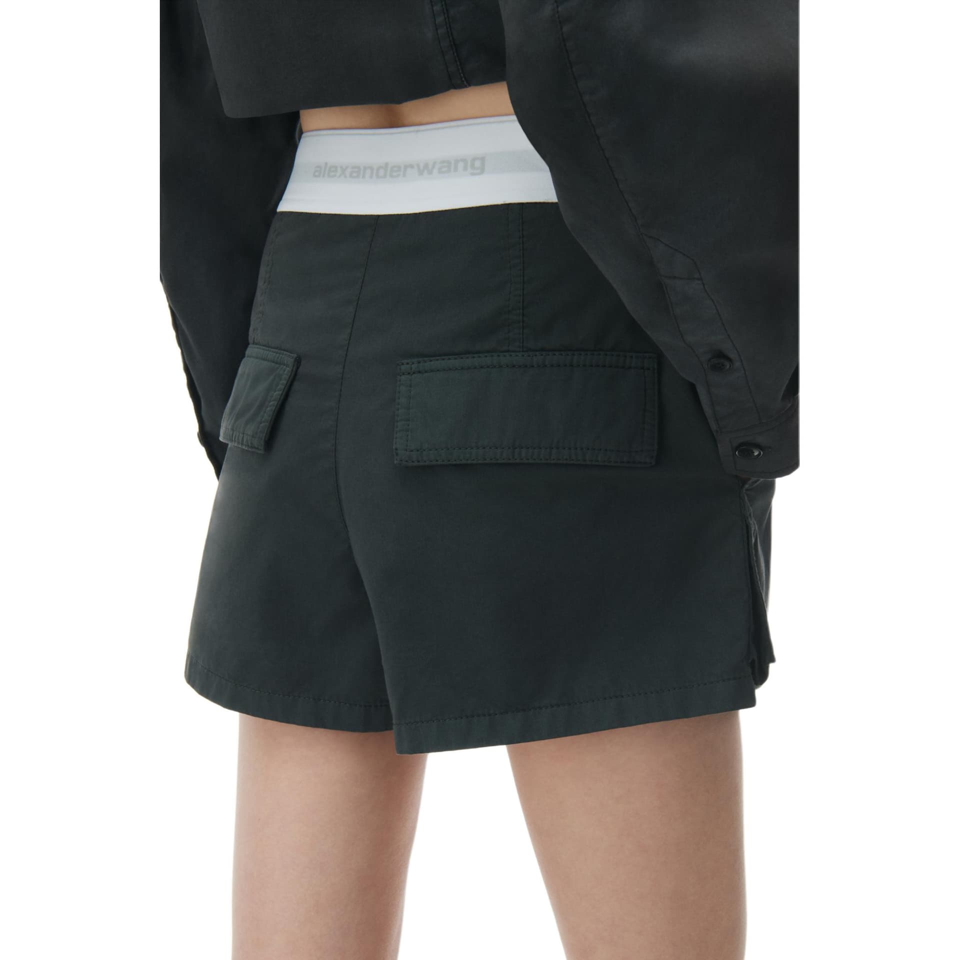 Alexander Wang Карго Шорты Женские Черные - изображение 2