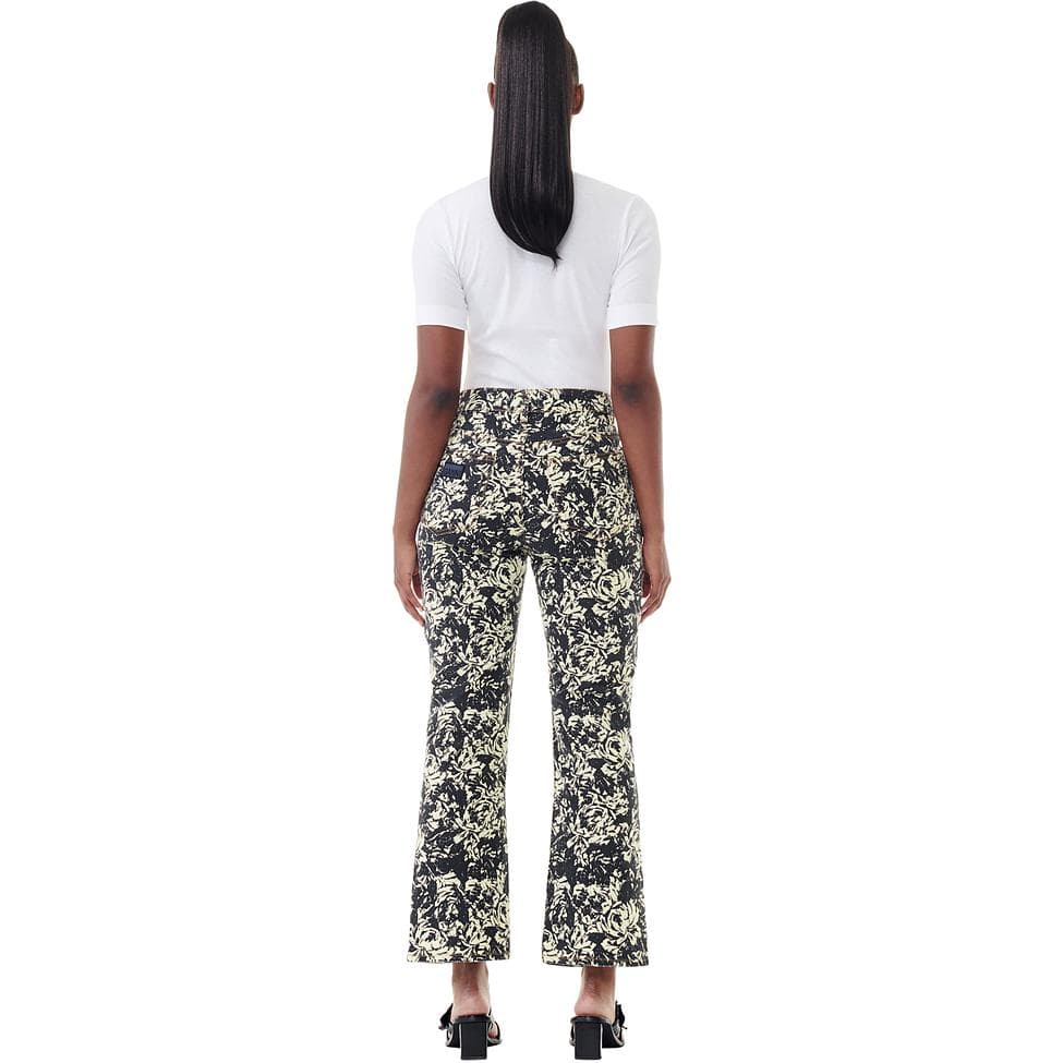 Футболка GANNI logo SS24T - изображение 3