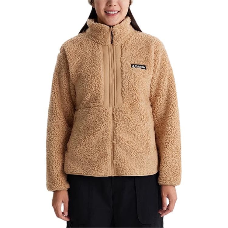 Columbia Casual Outdoor Поход Водонепроницаемый и Ветрозащитный для сохранения тепла Ветровка Женская Коричневая - изображение 3