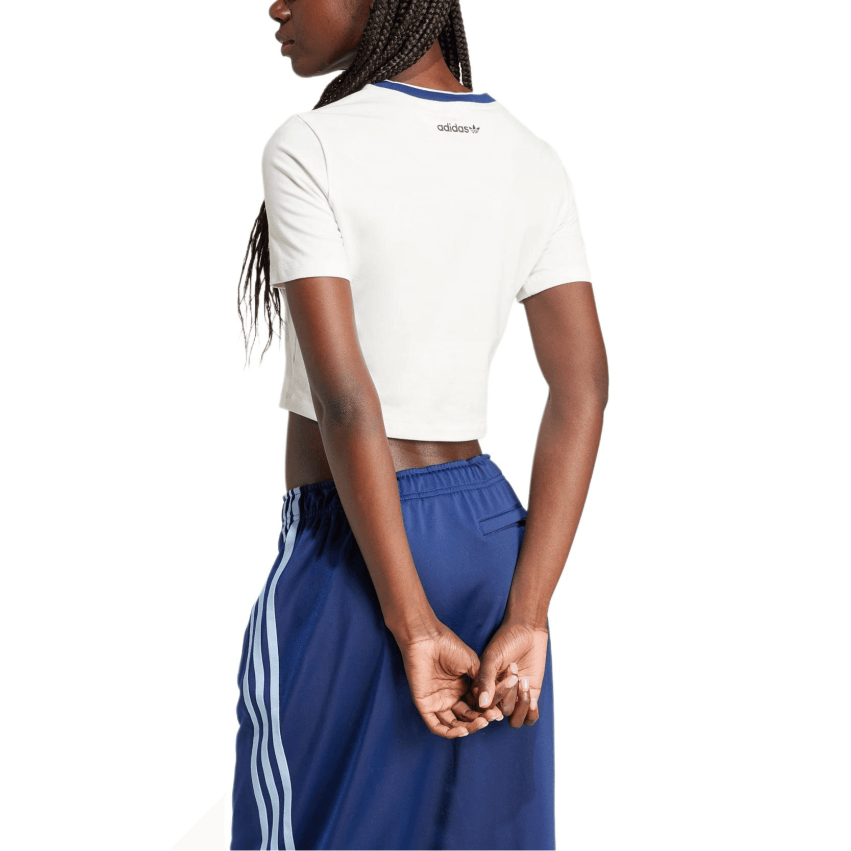 Футболка adidas Badge Slim 3-Stripes T-Shirt - изображение 4