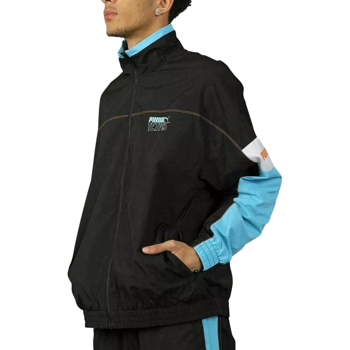 Куртка Puma x Tetris Blue Мужские Куртки - изображение 3