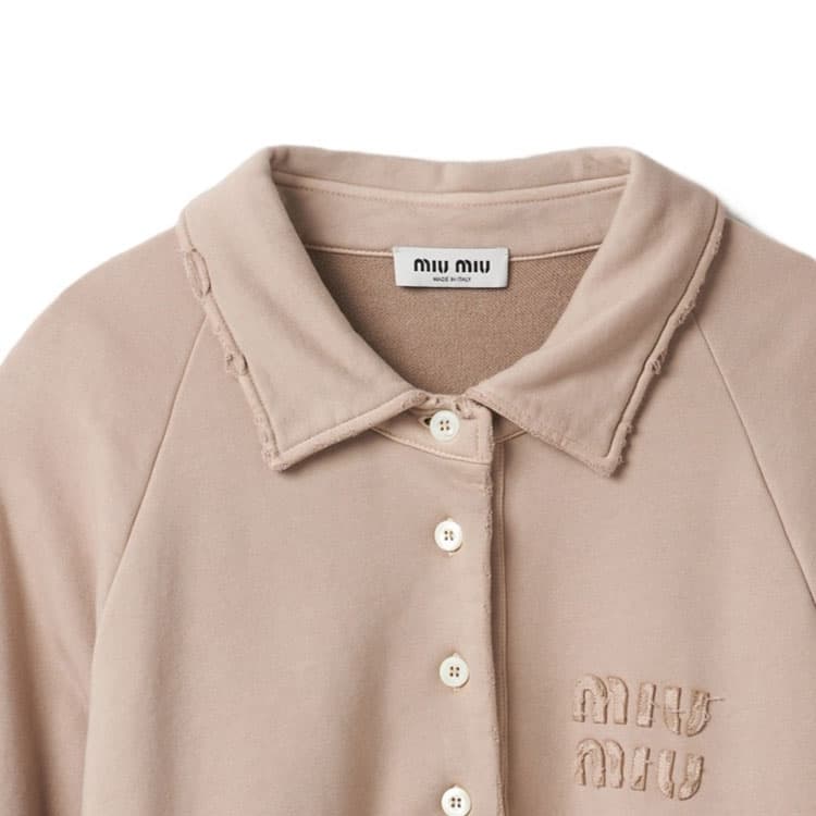Худи MIU MIU SS24 Logo - изображение 10