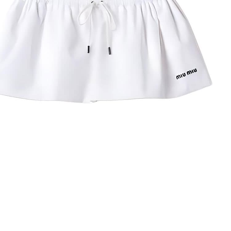 Юбка MIU MIU SS24 Logo - изображение 2