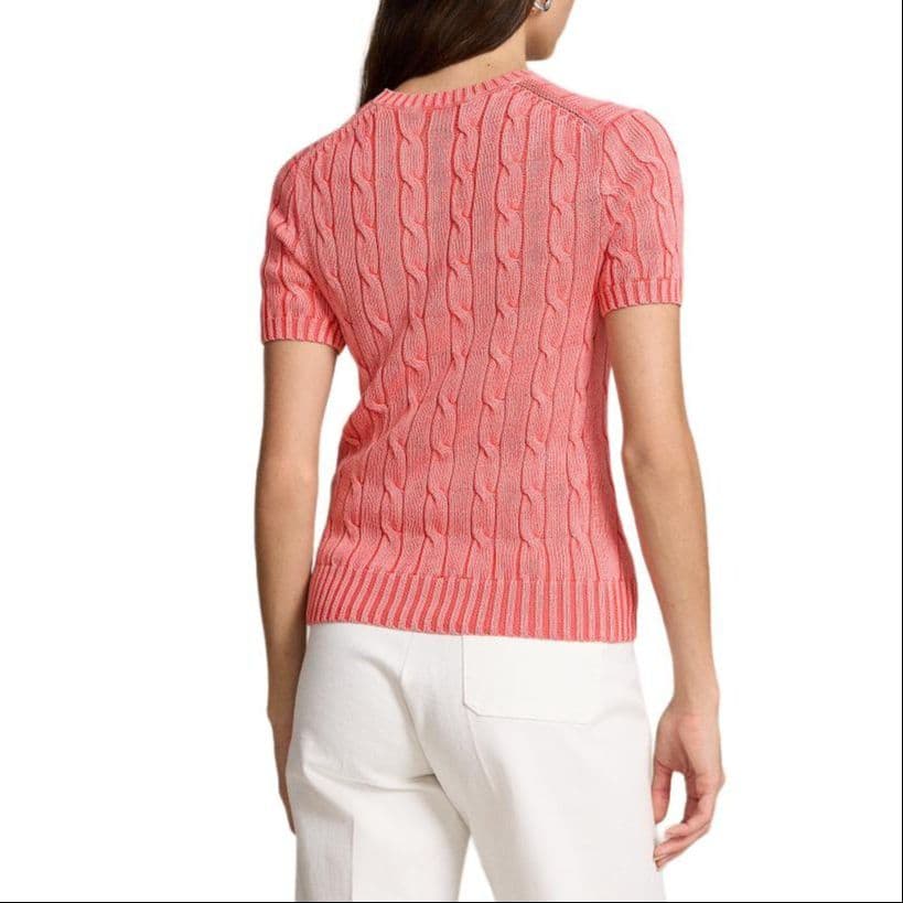 Кофта Polo Ralph Lauren SS24 Трикотаж Стандартный размер Женские Розовый - изображение 3