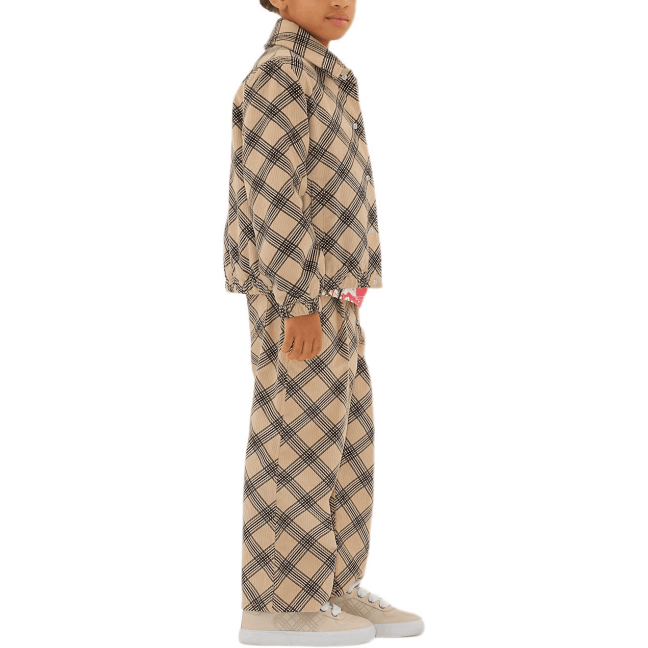 Burberry Полные Брюки Абрикосовые Детские - изображение 4