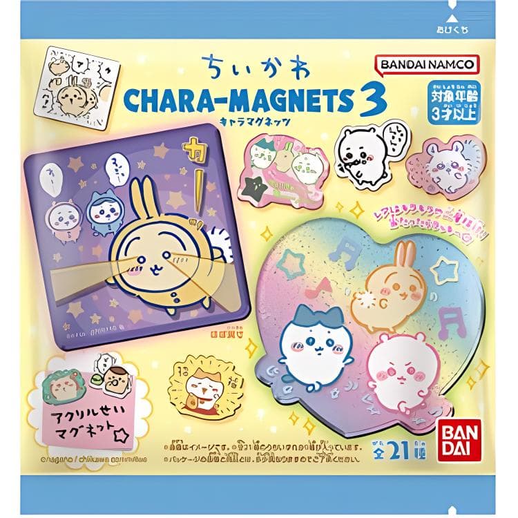 BANDAI X chiikawa Kuri MANJU Чиикава Хачиваре Усаги Момонга Чиикава Персонаж Аниме Игры Магниты Мерч по IP - изображение 2