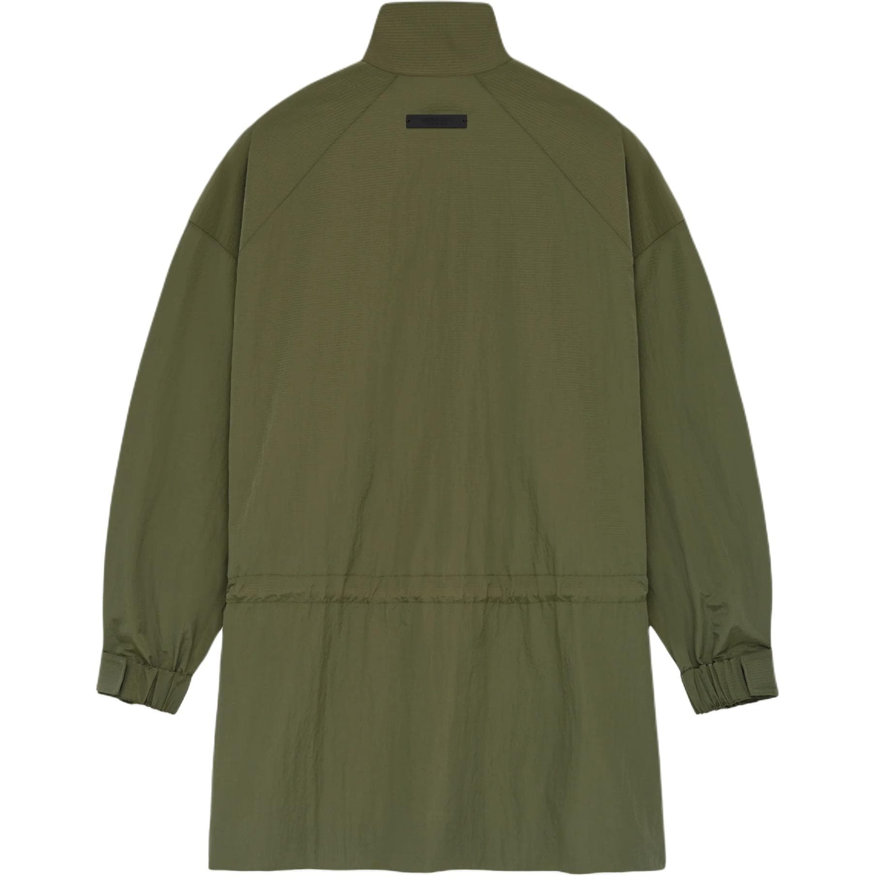 Ветровка Fear Of God Essentials Fall24 BACK to SCHOOL Вечнозеленый Военный стиль Мужской Тренч - изображение 2