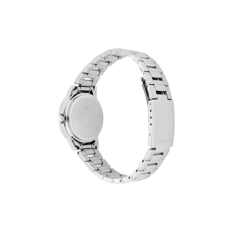 Часы CASIO Винтажная модель L CRUSHED ICE Кварцевый механизм Нержавеющая сталь Шнуровка Часы Женские Часы - изображение 4