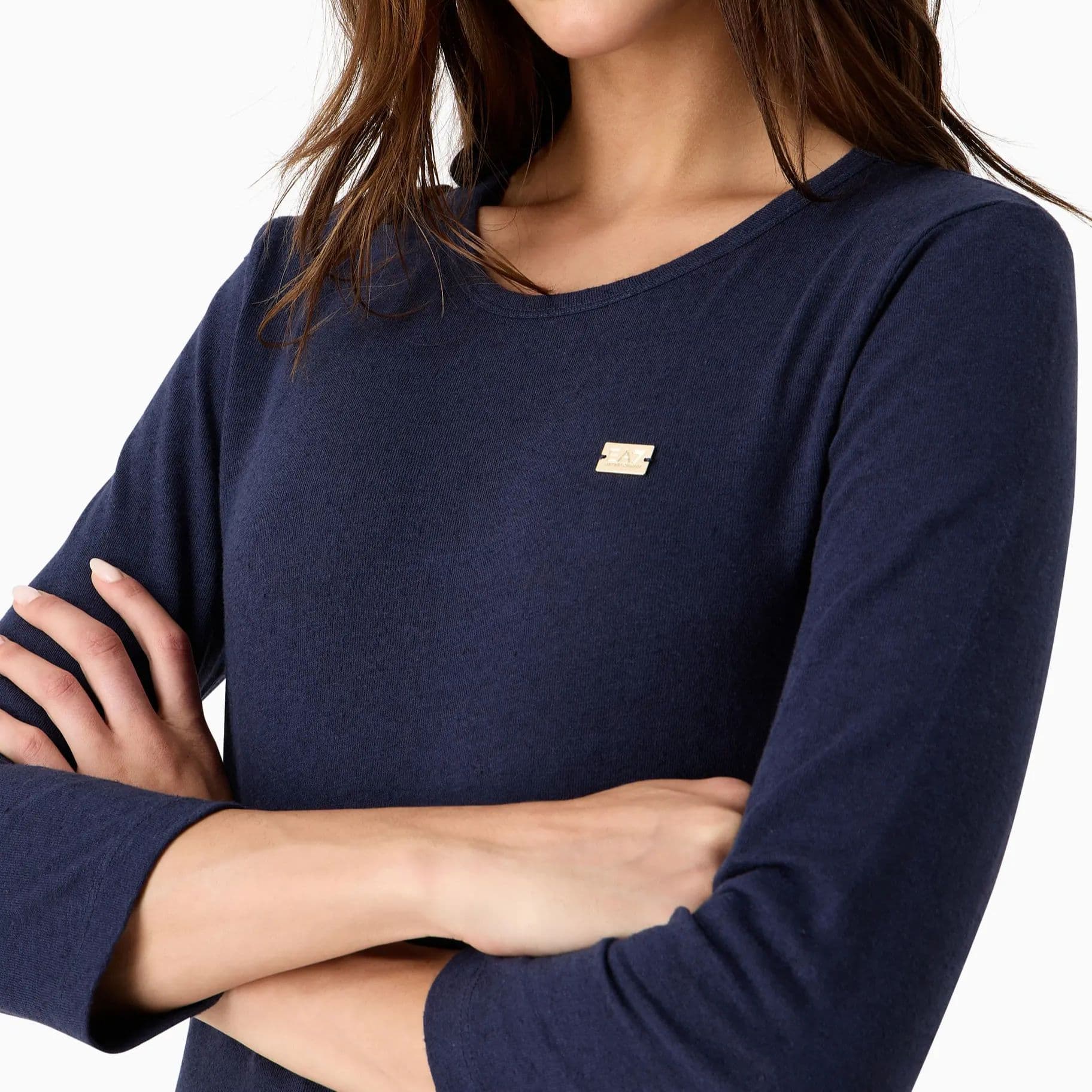 Футболка EMPORIO ARMANI EA7 SS24 LogoT - изображение 4