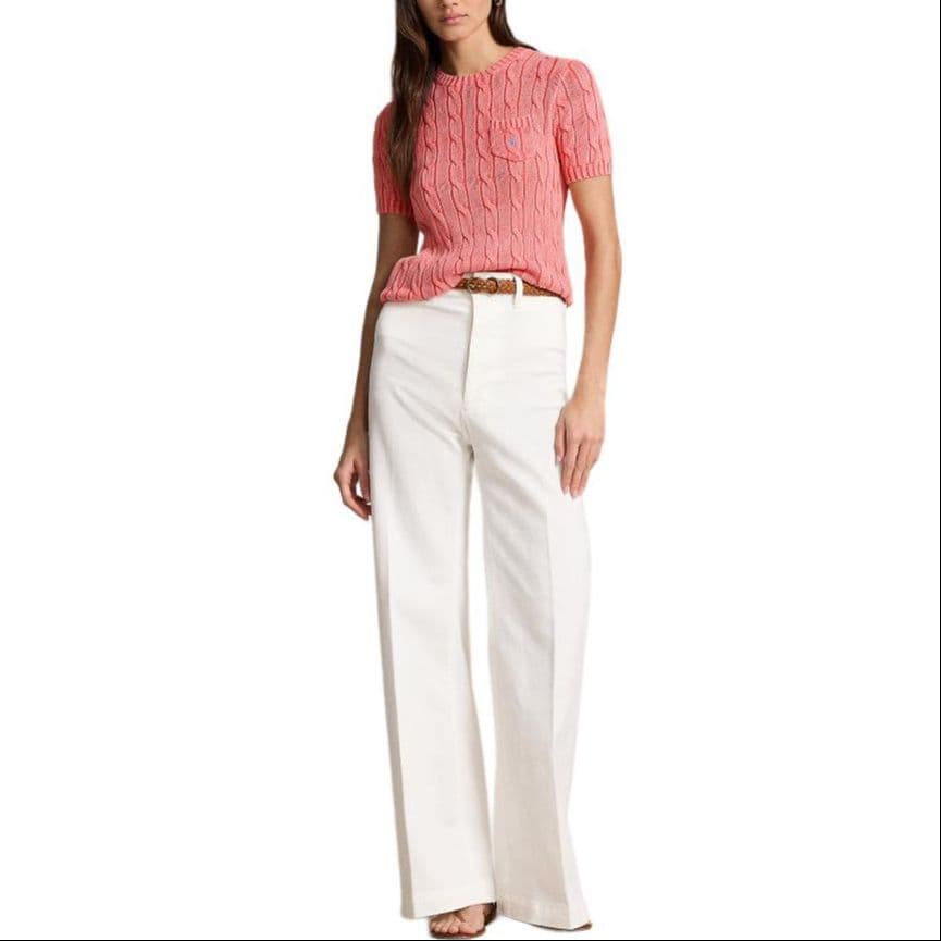 Кофта Polo Ralph Lauren SS24 Трикотаж Стандартный размер Женские Розовый - изображение 2
