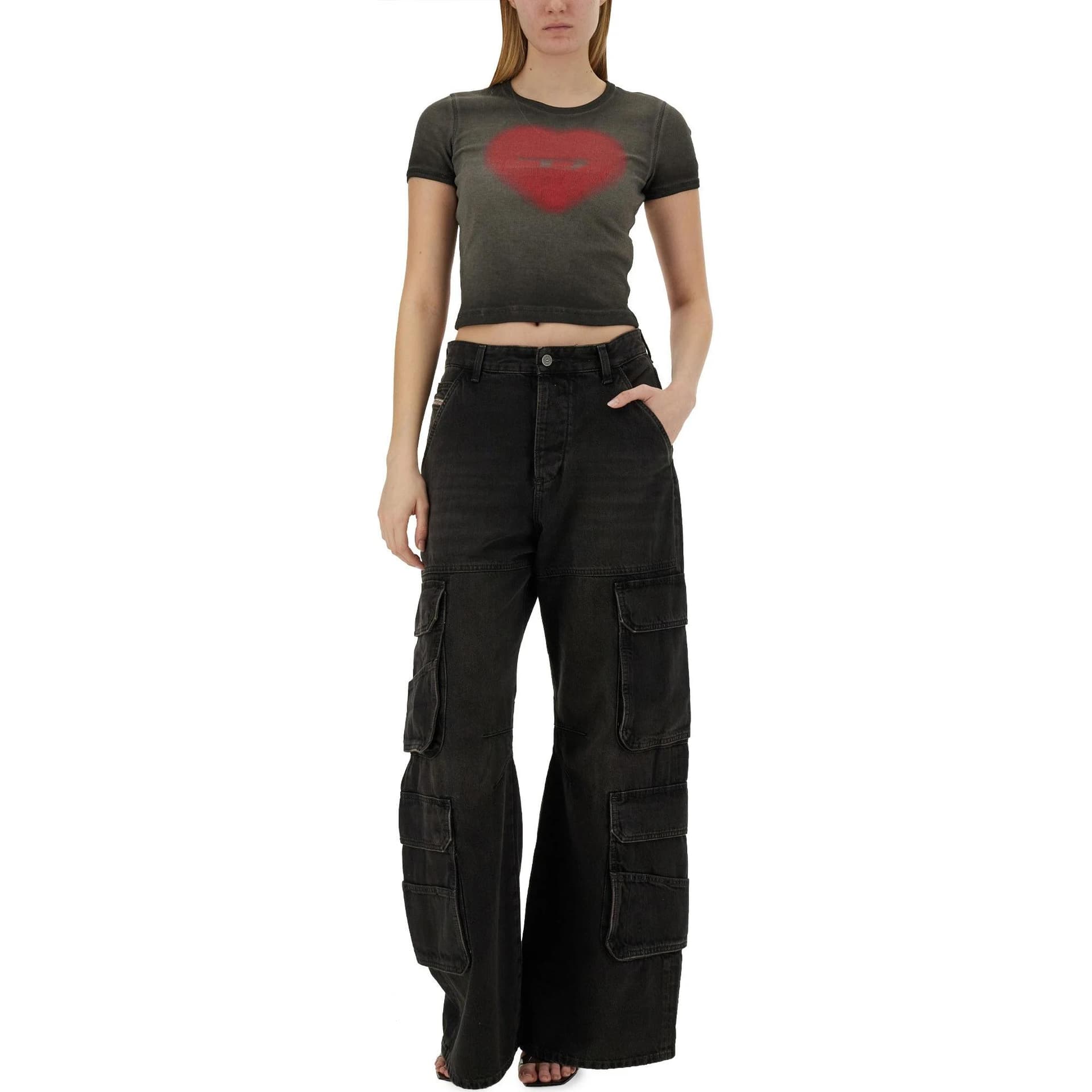 Футболка DIESEL SS24 OVAL-D T - изображение 4