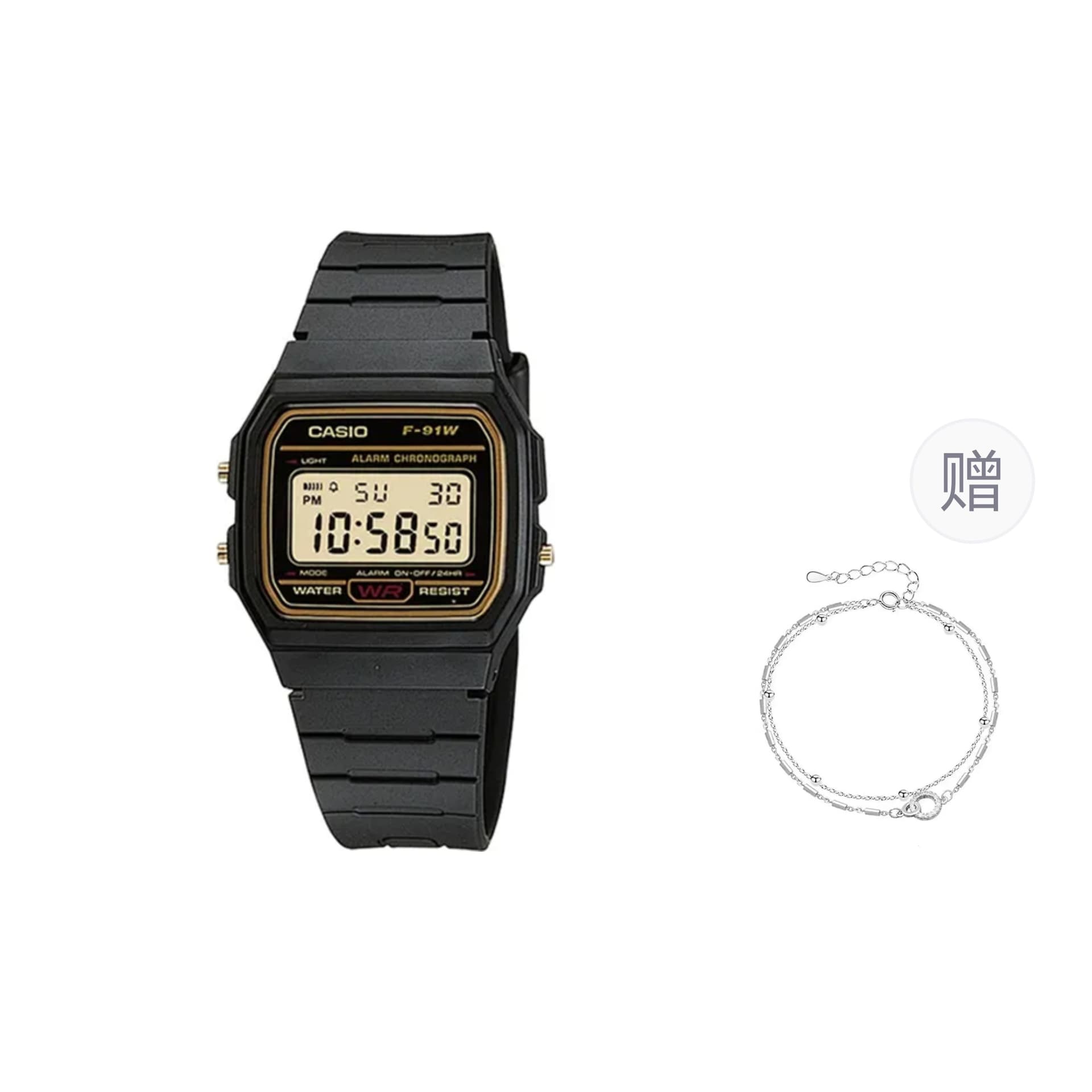 Часы Casio Classic Retro Quartz Black Dial - изображение 1