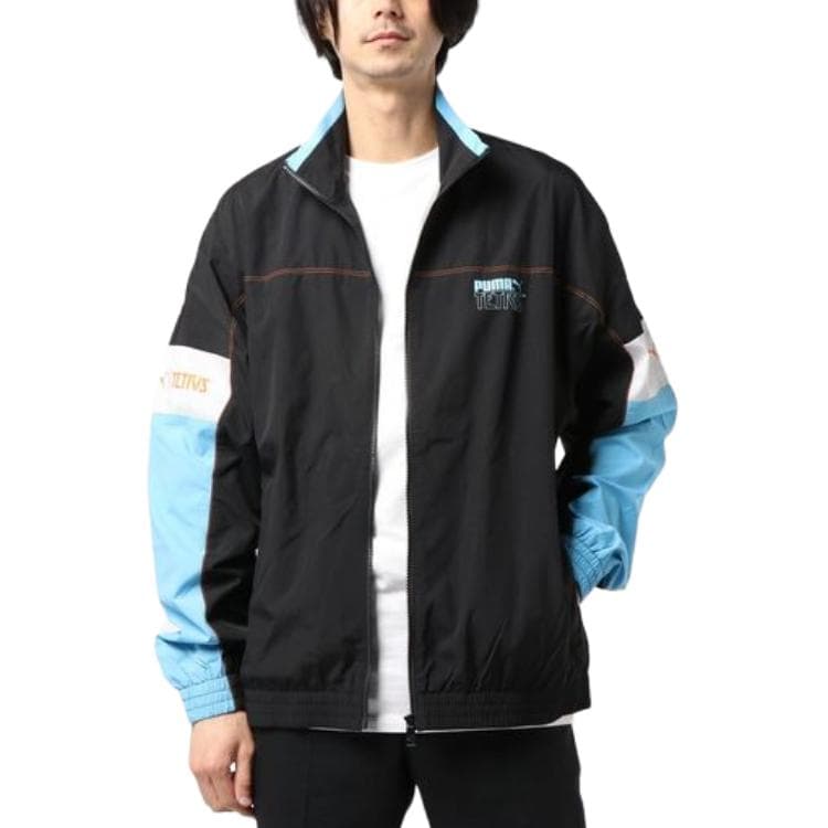 Куртка Puma x Tetris Blue Мужские Куртки - изображение 4