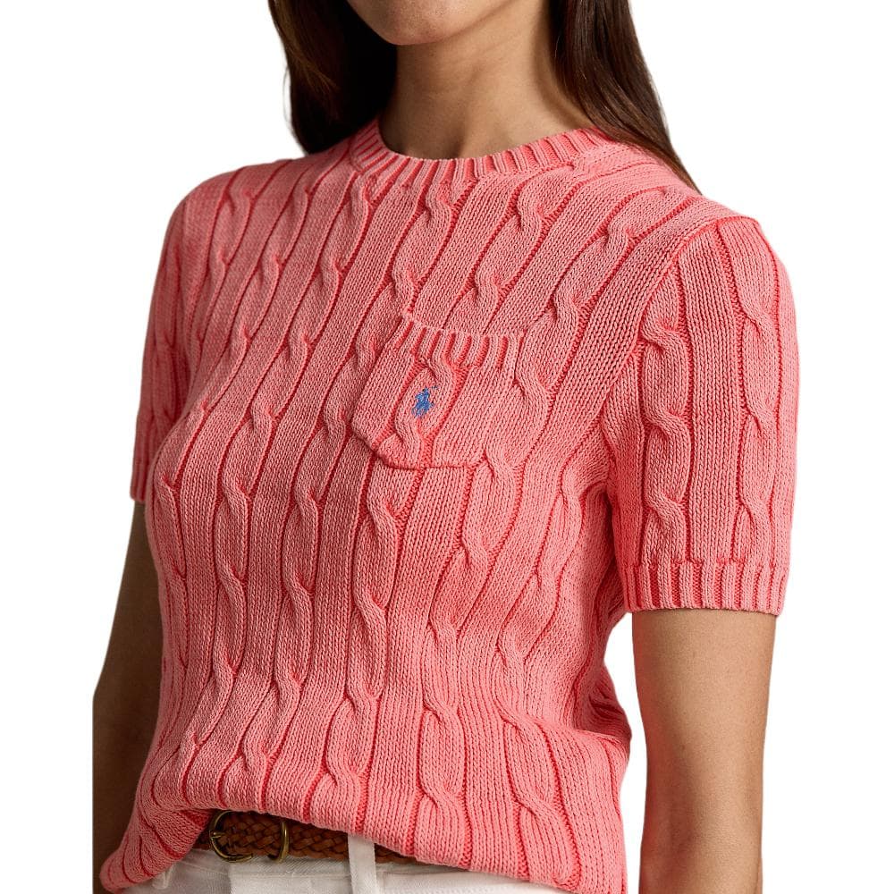 Кофта Polo Ralph Lauren SS24 Трикотаж Стандартный размер Женские Розовый - изображение 5