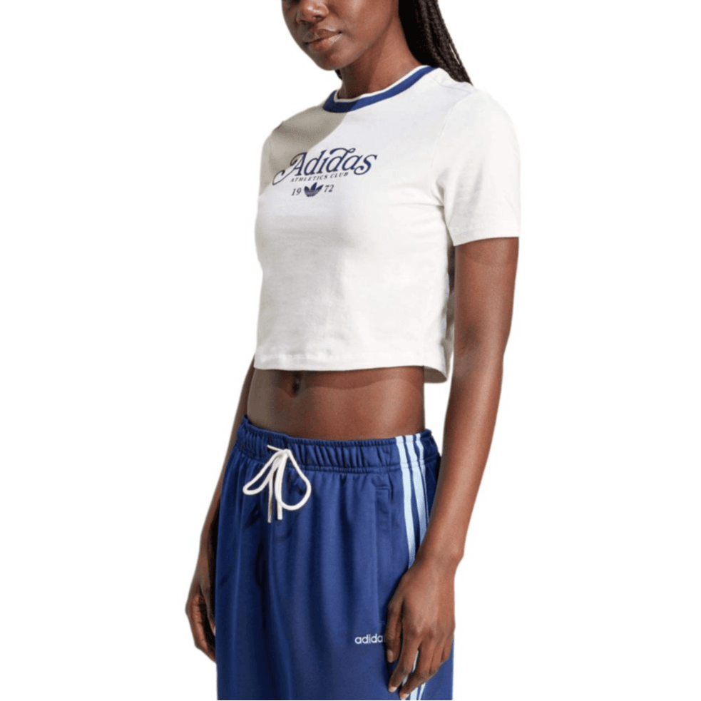 Футболка adidas Badge Slim 3-Stripes T-Shirt - изображение 3