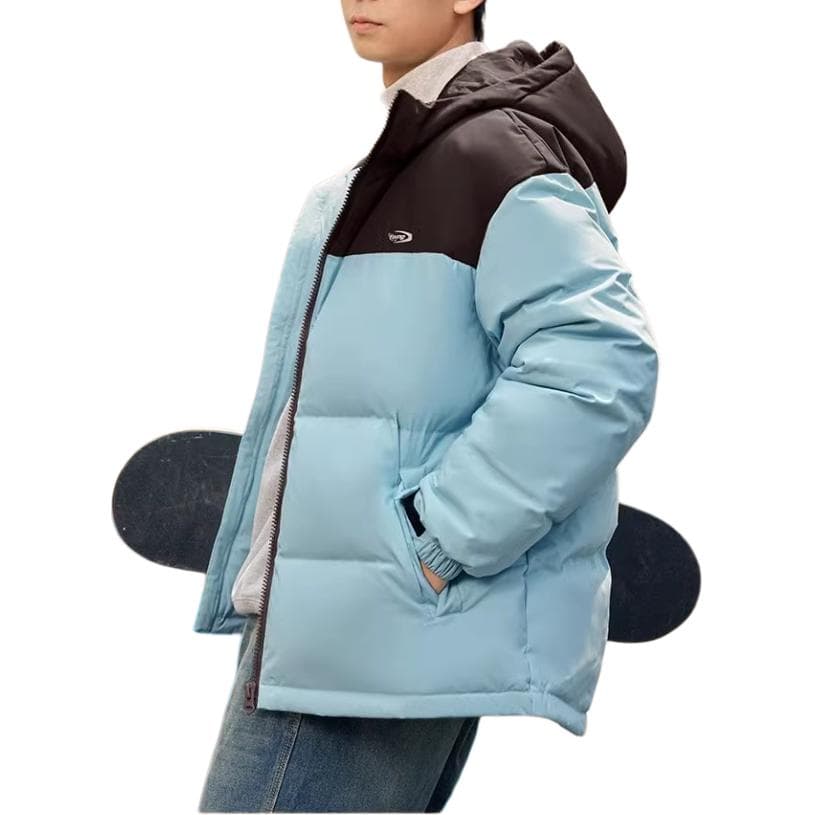 Зимняя куртка 361° Life Collection Пуховик Унисекс Глиняный Серый Синий Каштановый Коричневый - изображение 3