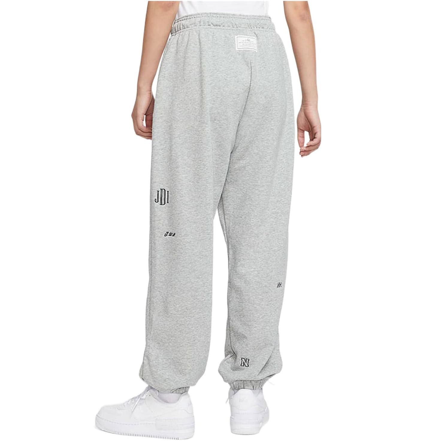 Штаны Nike Logo Waist Tie Knit Joggers Gray - изображение 6
